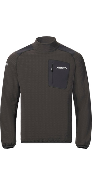2025 Musto Storm Fleece Top De Capa Intermedia 82406 - Carbon